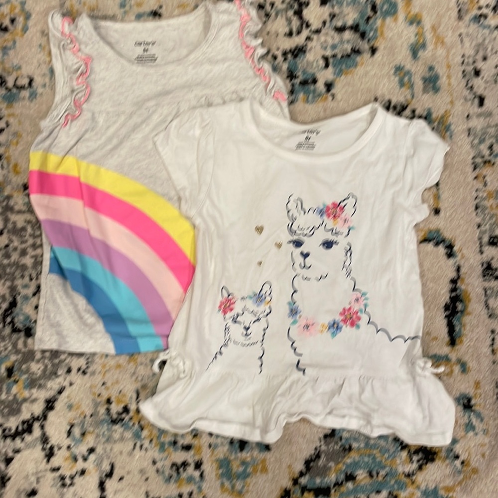 Lot of 2 Carters Shirts